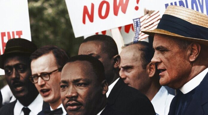 Why Students Need to Learn About Contemporary Leaders Image of Dr. Martin Luther King Jr. Showing his leadership.